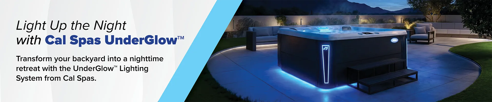 Calspas hot tub being used in a family setting - Idaho Falls